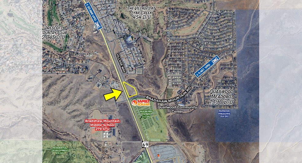 More Photos Of E State Route 69 & Bradshaw Mnt Rd, Prescott Valley Land For Sale