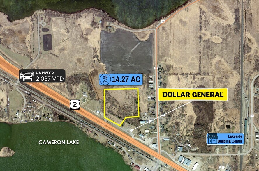 More Photos Of adj. to 209 U.S. 2, Erskine Land For Sale