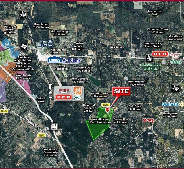 More Photos Of 0 Dobbin Huffsmith, Magnolia Land For Sale