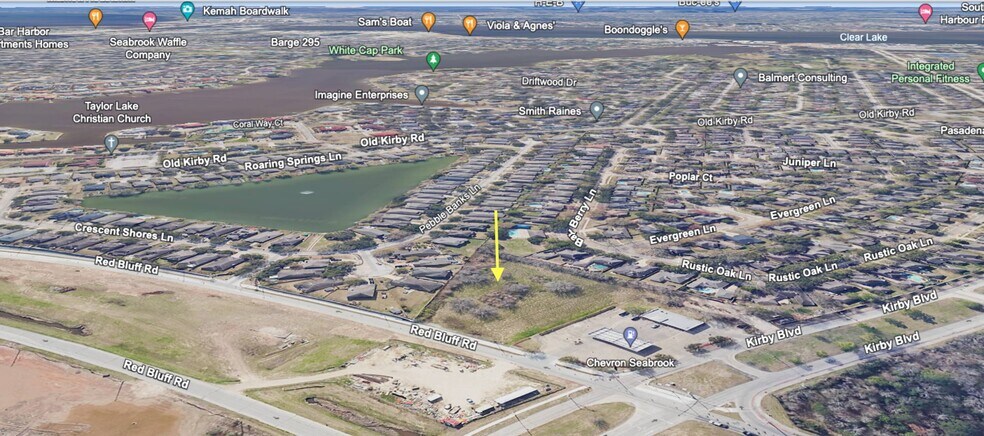 More Photos Of Red Bluff Rd @ Kirby Rd, Seabrook Land For Sale