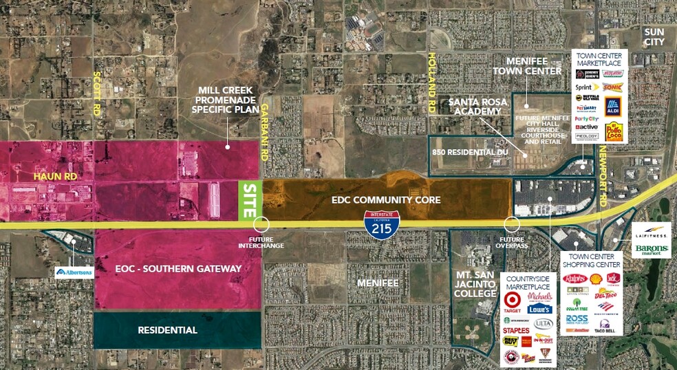 Primary Photo Of 27875 Garbani Rd, Menifee Land For Sale