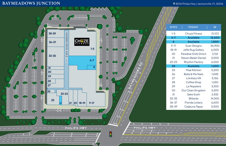 More Photos Of 8206 Philips Hwy, Jacksonville Storefront For Lease
