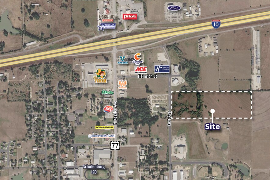 Primary Photo Of East Ave, Schulenburg Land For Sale