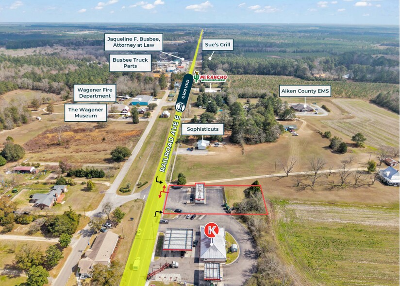 More Photos Of 206 Railroad Ave E, Wagener Freestanding For Sale