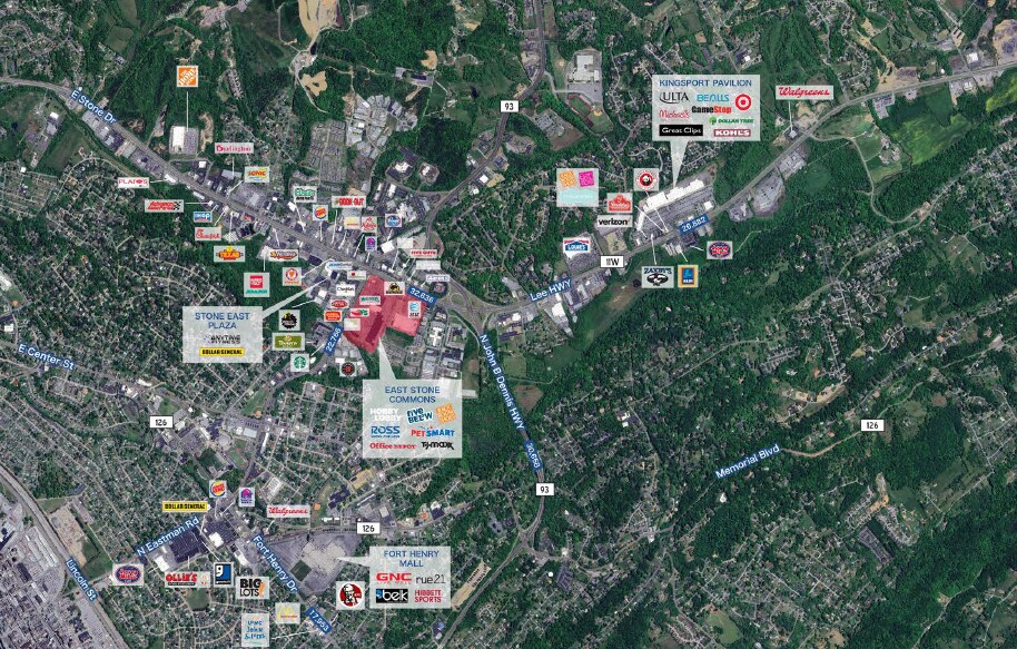 More Photos Of 1919-2009 N Eastman Rd, Kingsport Unknown For Lease