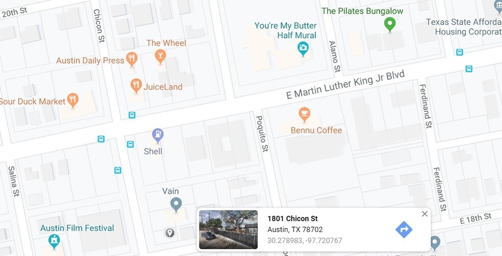 More Photos Of 1801 Chicon St, Austin Land For Lease