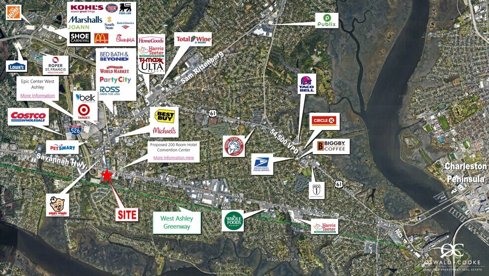 More Photos Of 1953 Savannah Hwy, Charleston Land For Lease