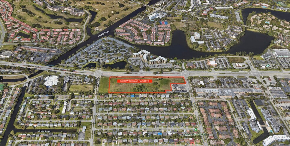 Primary Photo Of 6500 W Oakland Park Blvd, Sunrise Land For Sale