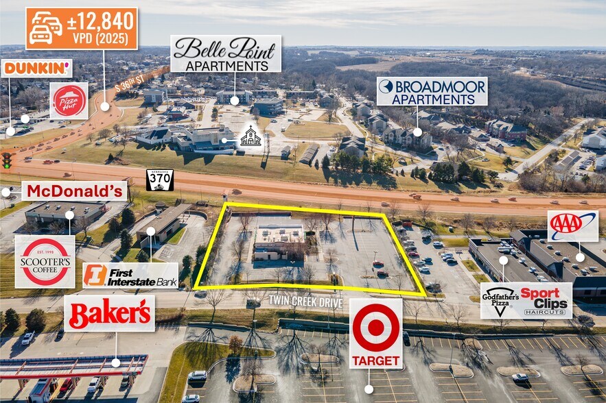 More Photos Of 3809 Twin Creek Dr, Bellevue Restaurant For Sale