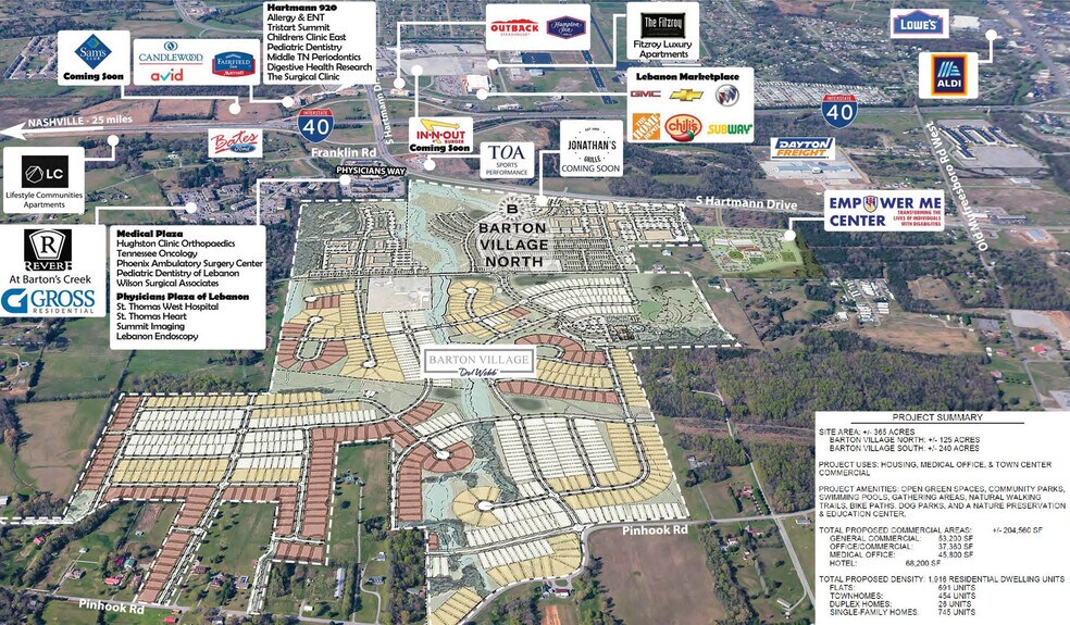 More Photos Of S Hartmann Dr @ Franklin Rd, Lebanon Land For Lease