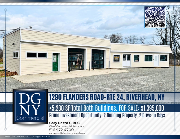 Primary Photo Of 1290 Flanders Rd, Riverhead Auto Repair For Sale
