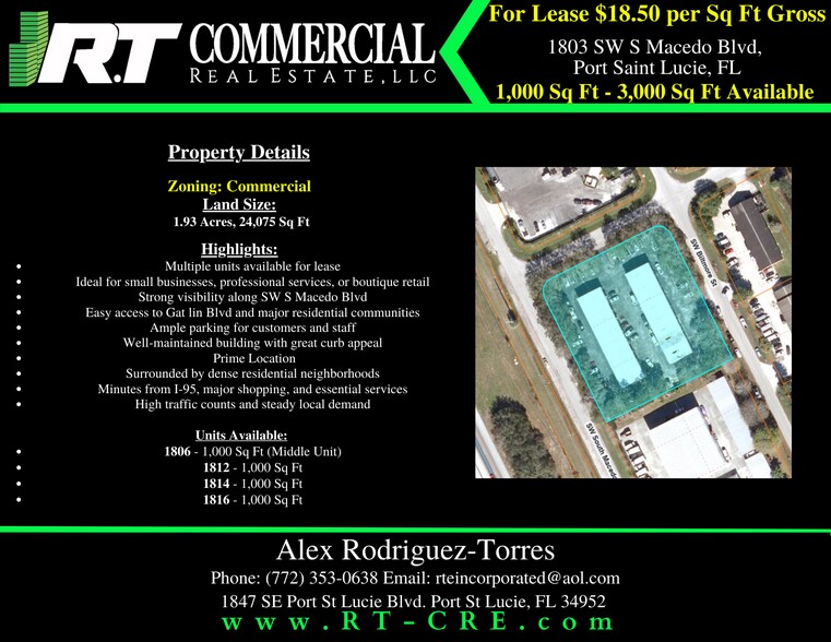 More Photos Of 1801-1817 SW South Macedo Blvd, Port Saint Lucie Light Distribution For Lease