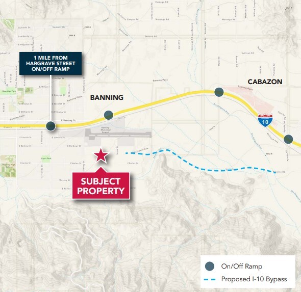 More Photos Of Charles St & Westward Ave, Banning Land For Sale