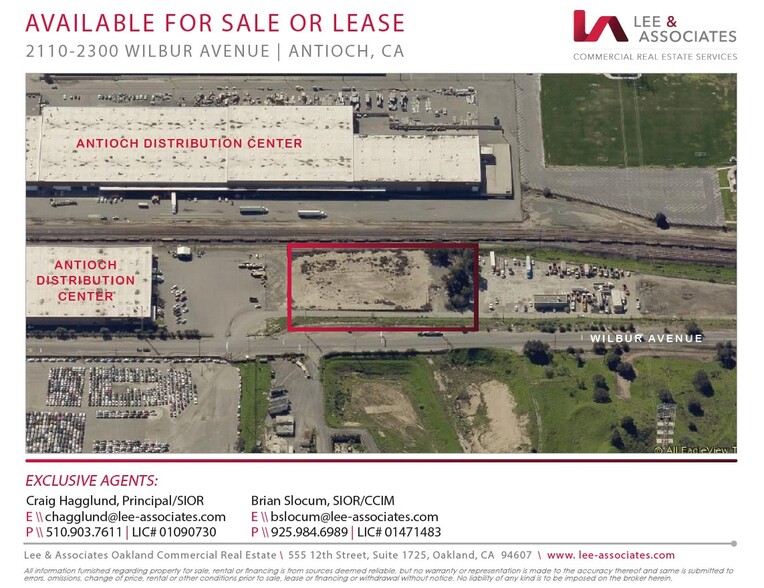 Primary Photo Of 2110-2300 Wilbur Ln, Antioch Land For Sale