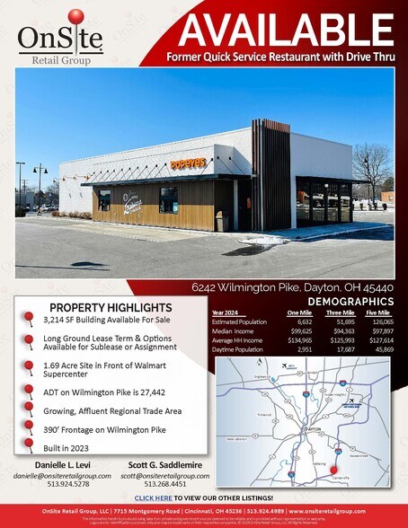 More Photos Of 6242 Wilmington Pike, Dayton General Retail For Sale