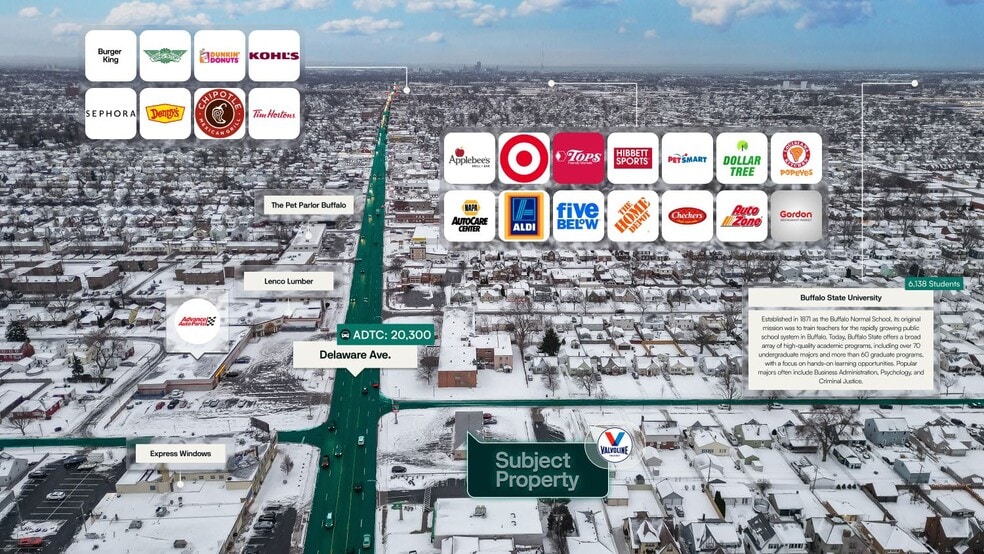 More Photos Of 3480 Delaware Ave, Buffalo Auto Repair For Sale