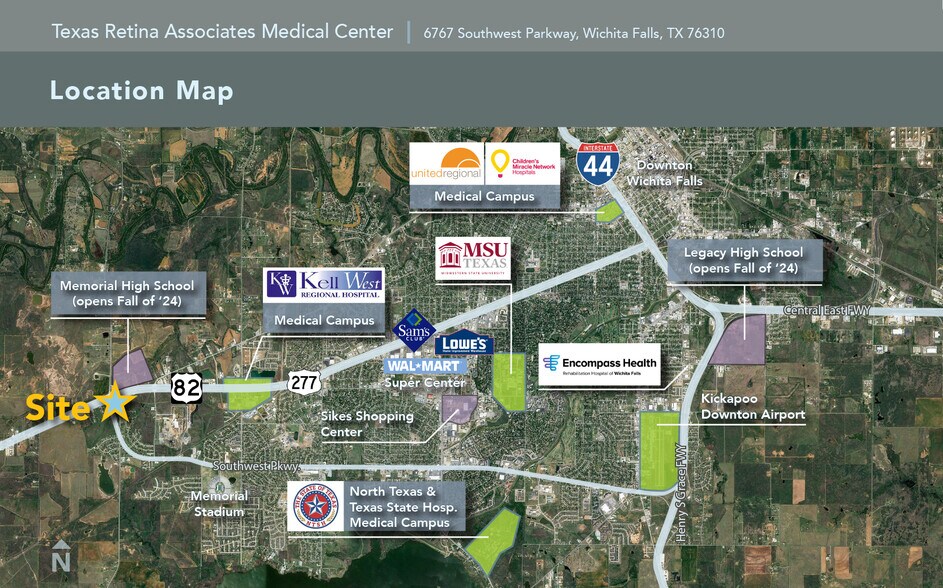 More Photos Of 6767 Southwest Pky, Wichita Falls Medical For Lease