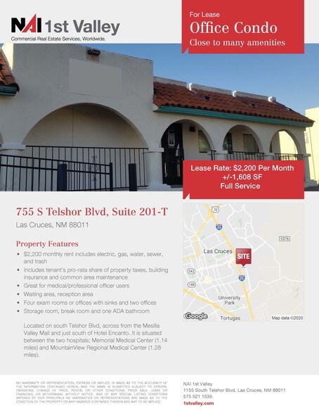 Primary Photo Of 755 S Telshor Blvd, Las Cruces Medical For Lease