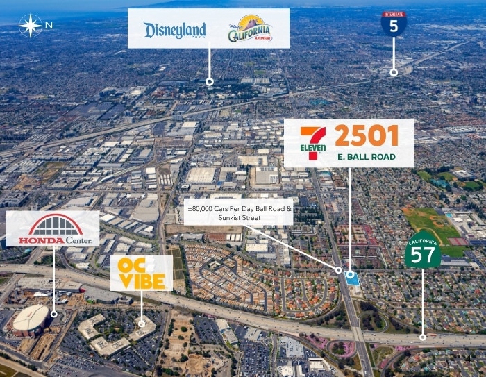 More Photos Of 2501 E Ball Rd, Anaheim Convenience Store For Sale