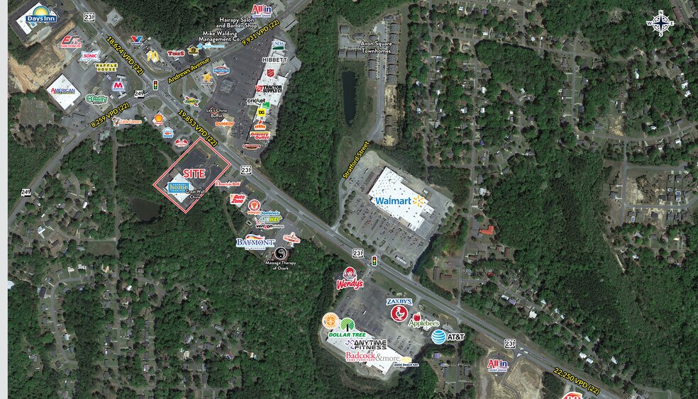 More Photos Of 1206 S Us Highway 231, Ozark Storefront For Lease