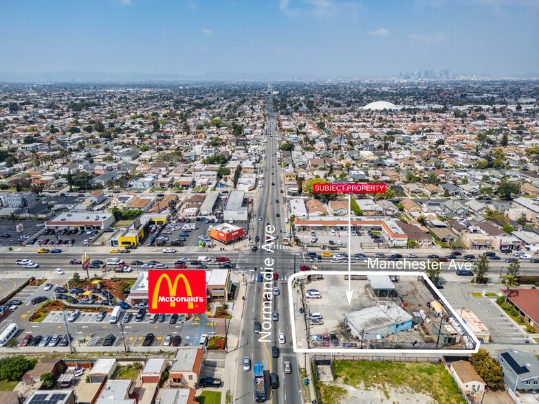 Primary Photo Of 1338-1348 W Manchester Ave, Los Angeles Land For Sale