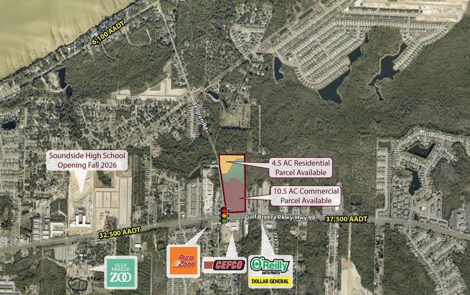 Primary Photo Of 6000 Gulf Breeze Pky, Gulf Breeze Land For Lease