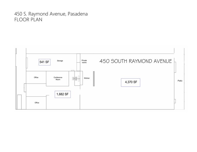 More Photos Of 450 S Raymond Ave, Pasadena Warehouse For Sale