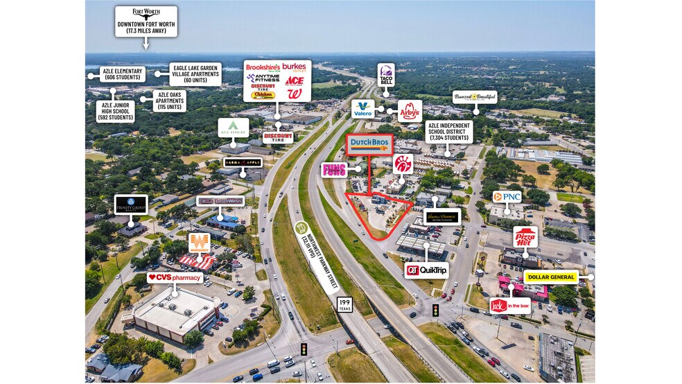 More Photos Of 164 Industrial Ave, Azle Fast Food For Sale
