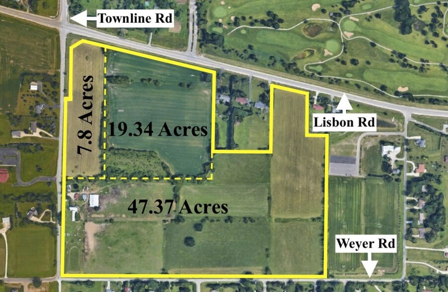 Primary Photo Of Town Line Rd @ Weyer Road, Menomonee Falls Land For Sale