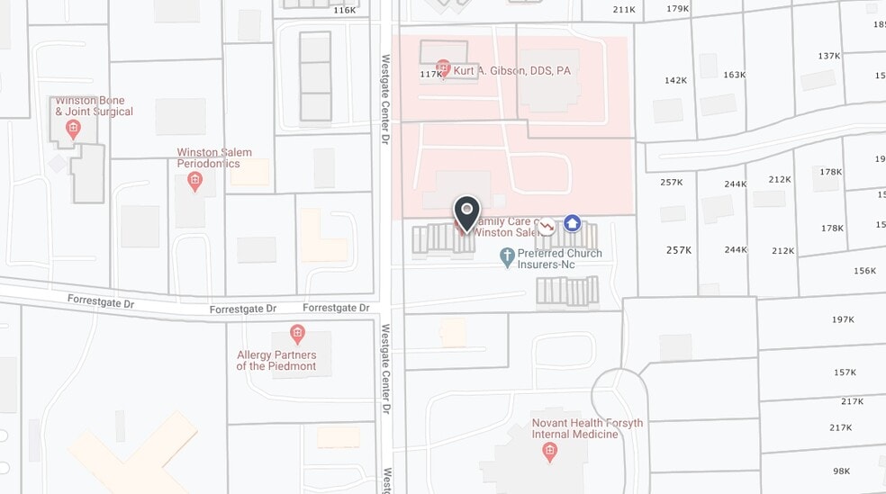 Primary Photo Of 1365 Westgate Center Dr, Winston-Salem Medical For Lease