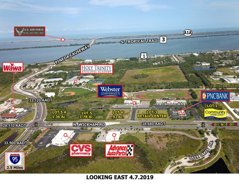 More Photos Of 5555 N Wickham Rd, Melbourne General Retail For Lease