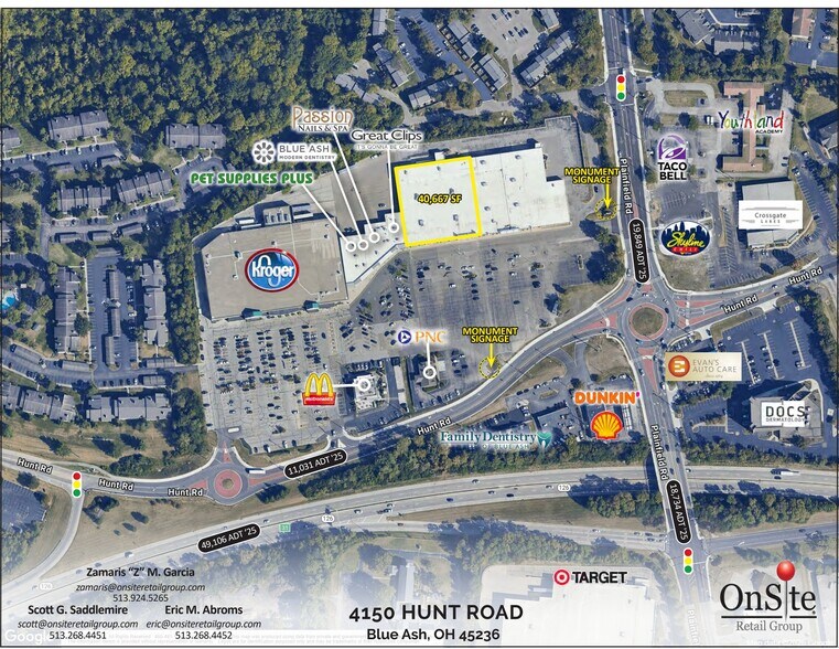 More Photos Of 4150-4160 Hunt Rd, Blue Ash Storefront For Lease