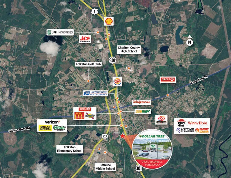 More Photos Of 3463 S Second St, Folkston General Retail For Sale
