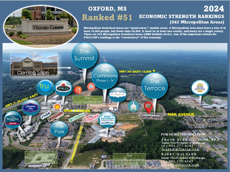 More Photos Of 800 Sisk Ave, Oxford Office For Lease