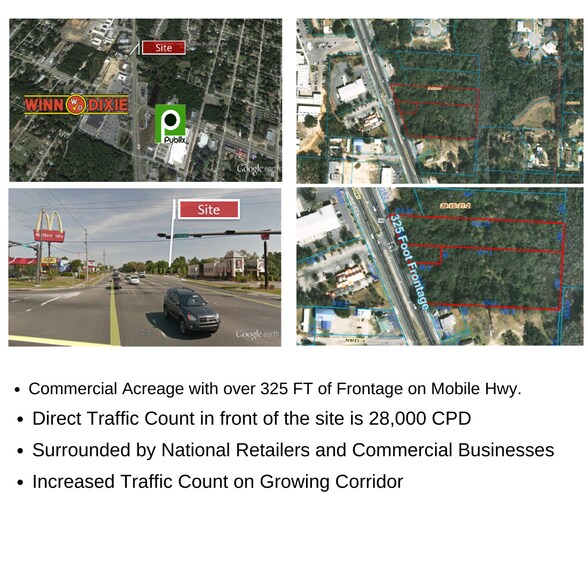 More Photos Of 6100 Mobile Hwy, Pensacola Land For Sale