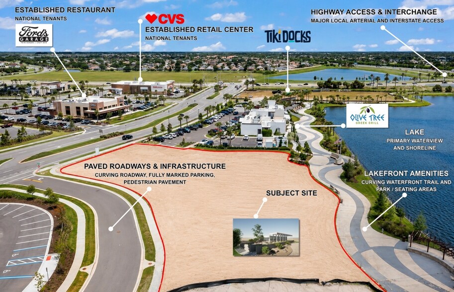 More Photos Of Lake Andrews Dr @ Porada Dr, Melbourne Land For Lease