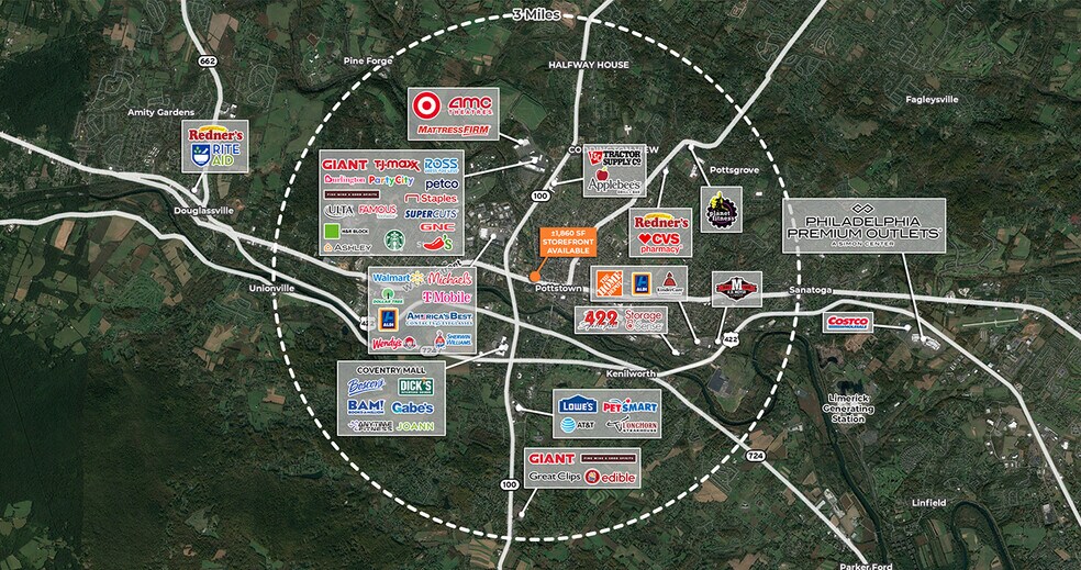 More Photos Of 133 E High St, Pottstown Storefront Retail Residential For Lease