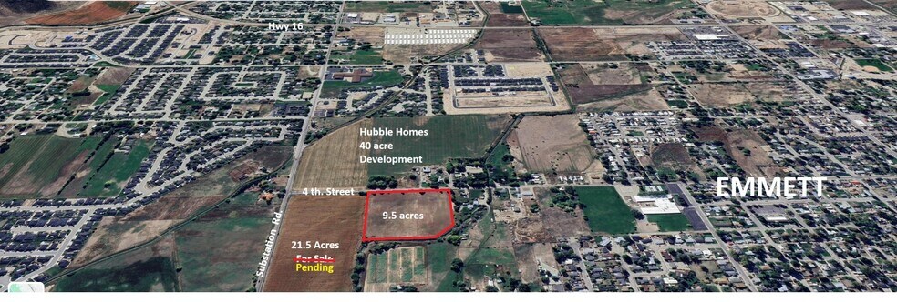 Primary Photo Of E. 4th. St., Emmett Land For Sale