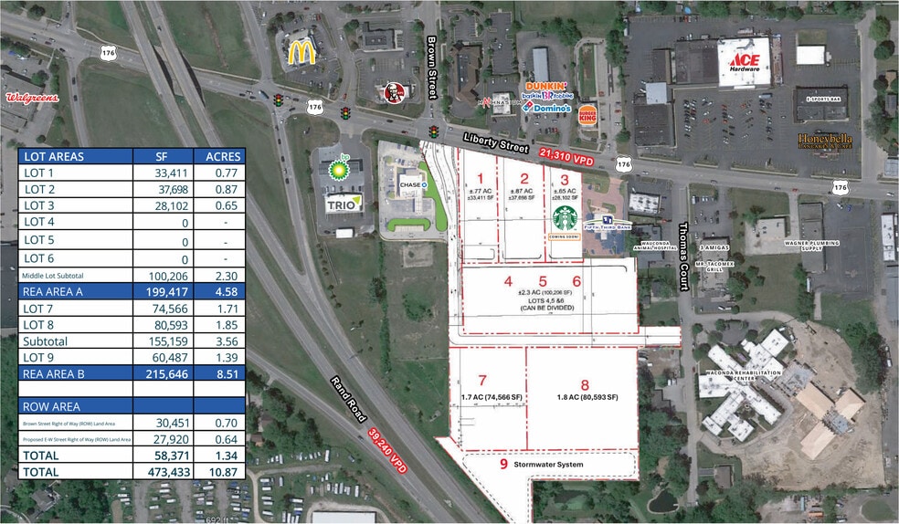 Primary Photo Of 488 W Liberty St, Wauconda Land For Sale