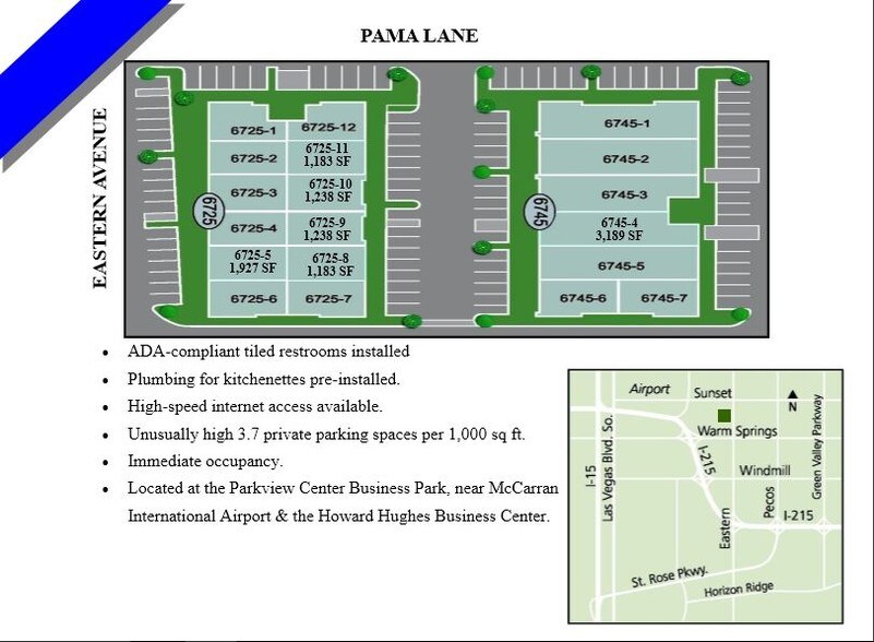 More Photos Of 6725 S Eastern Ave, Las Vegas Medical For Lease