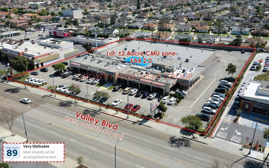 More Photos Of 1308-1412 E Valley Blvd, Alhambra Bowling Alley For Sale