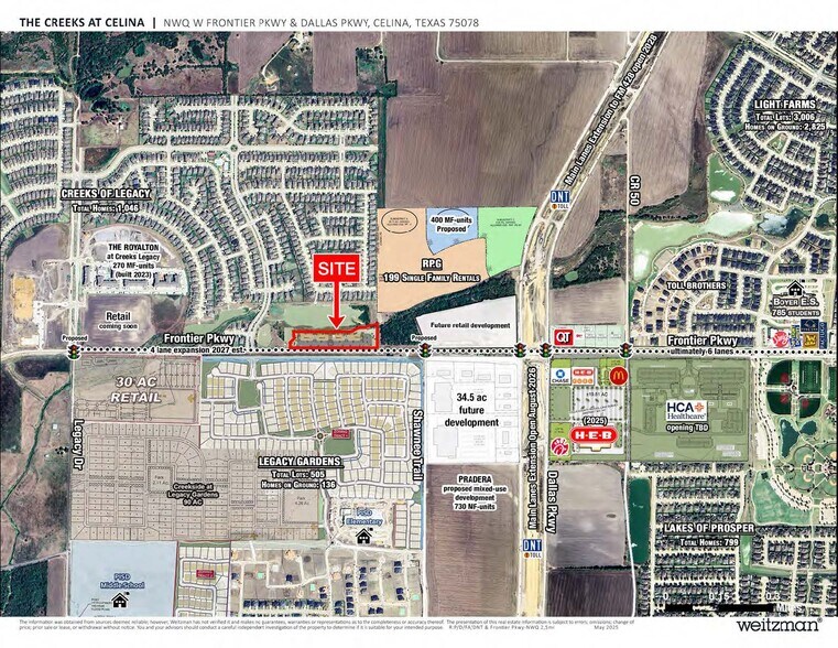 Primary Photo Of NWQ W Frontier Pky & Dallas Pky, Celina Unknown For Lease