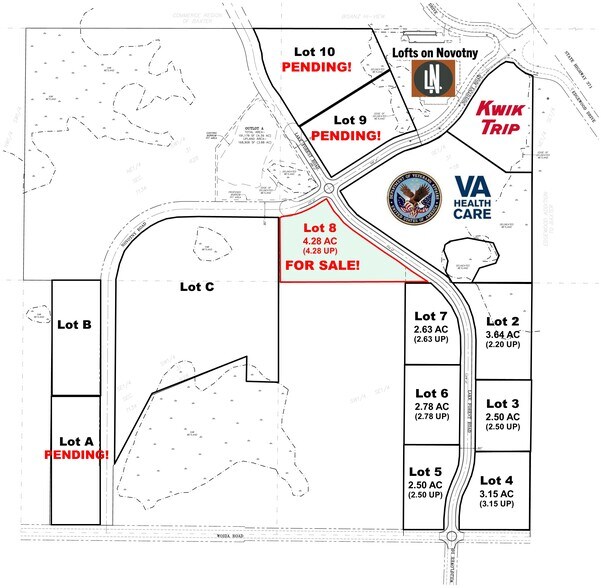 More Photos Of Novotny Rd/Lake Forest Rd rd, Baxter Land For Sale