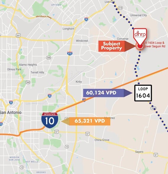 More Photos Of 1604 E Loop & Lower Seguin Rd, Converse Land For Lease