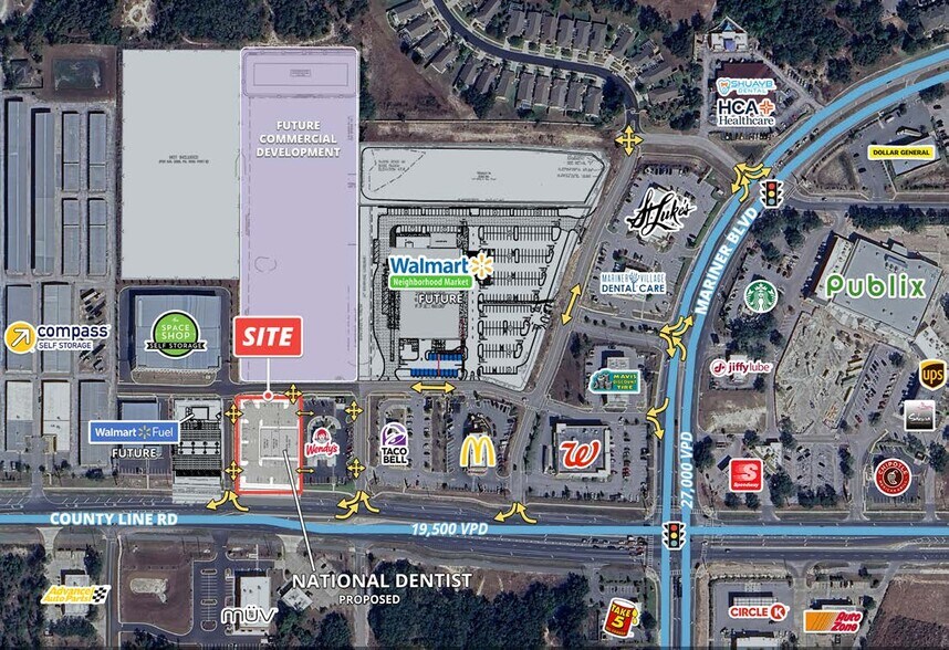 More Photos Of 10241 County Line Rd, Spring Hill General Retail For Lease