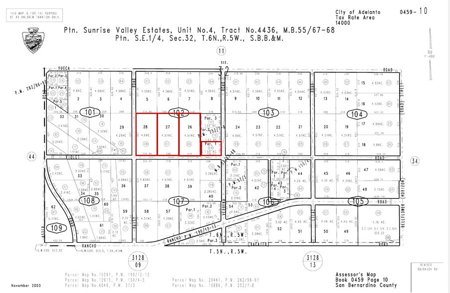 More Photos Of Violet Road, Adelanto Land For Sale