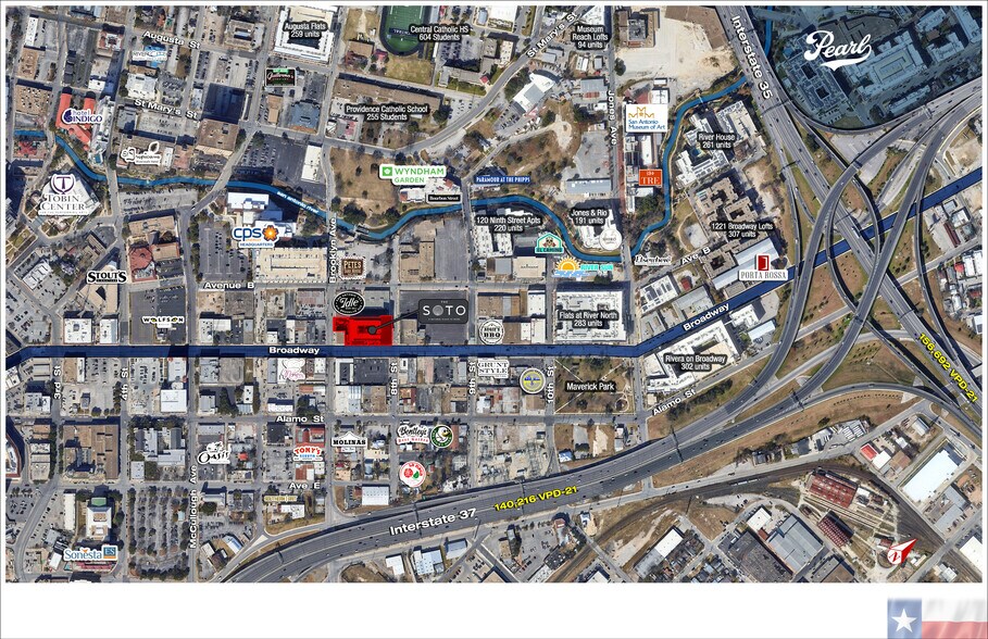 More Photos Of 711 Broadway St, San Antonio Office For Sale