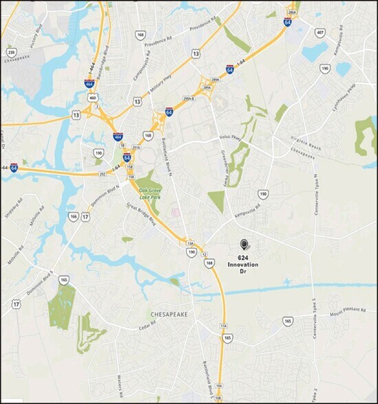 More Photos Of 624 Innovation Dr, Chesapeake Light Distribution For Lease