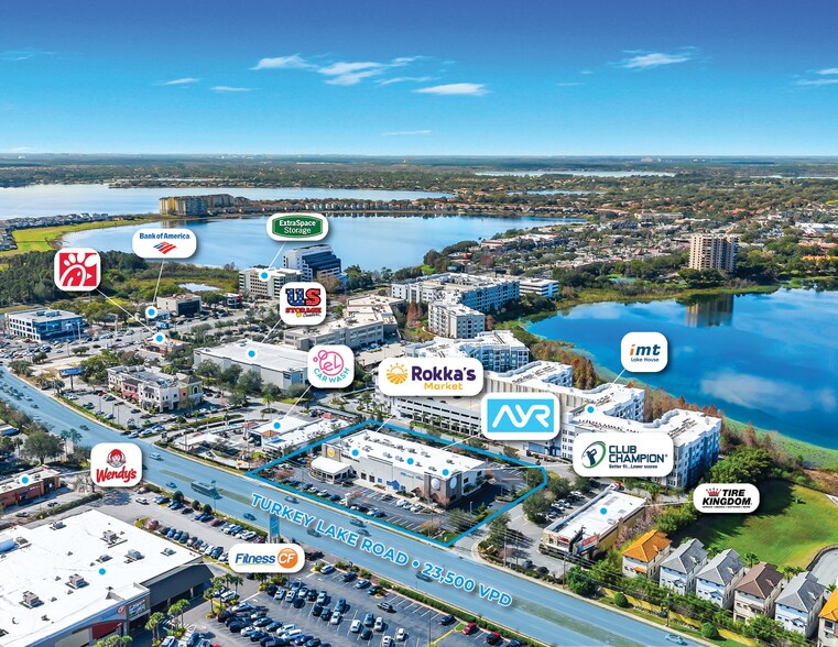 More Photos Of 7720 Turkey Lake Rd, Orlando General Retail For Sale