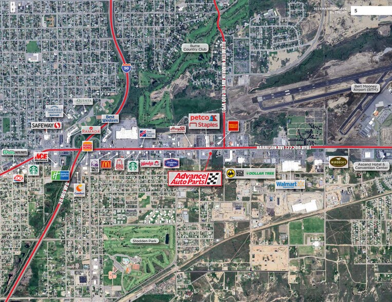 More Photos Of 3639 Harrison Ave, Butte Freestanding For Sale